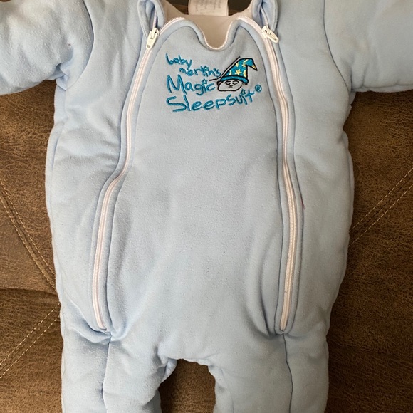 baby merlin sleepsuit